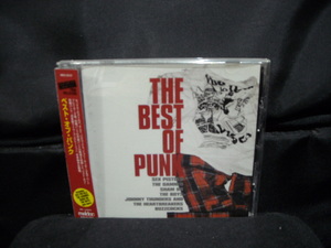 国内盤CD/VA-THE BEST OF PUNK/sex pistolsTHE BOYSbuzzcocksDAMNEDsham69JOHNNY THUNDERS&THE HEARTBREAKERS初期パンク