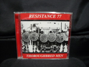 輸入盤CD/RESISTANCE77/THOROUGHBRED MEN/80年代UKOi!パンクハードコアパンクHARDCORE PUNK