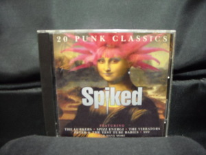 輸入盤CD/VA-SPIKED/70~80年代UKUSパンクPUNKハードコアHARDCOREspizz energiANTI-PASTIbritzVICE SQUADone way systemLURKERS999他