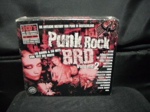 輸入盤3CD/VA-PUNK ROCK BRDvol.2/70~90年代ジャーマンパンク&ハードコアパンクコンピHARDCOREドイツBUTTOCKSslimeCHAOS-Z他