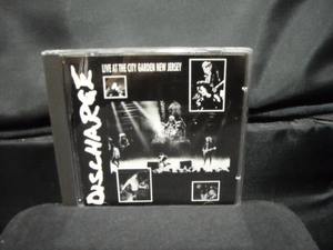 輸入盤CD/DISCHARGE/LIVE AT THE CITY GARDEN NEW JERSEY/ディスチャージ/80年代UKハードコアパンクHARDCORE PUNK/GBHCHAOS UKEXPLOITED