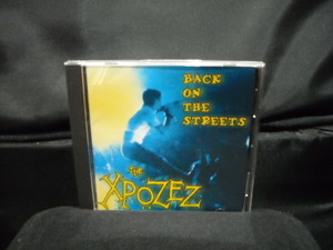  foreign record CD/THE XPOZEZ/ek spo -zez/BACK ON THE STREETS/80 period UK Oi! punk hard core punk HARDCORE PUNK Street punk Oi!PUNK