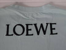 中古 LOEWE ロエベ 半袖Tシャツ Sサイズ メンズ カットソー 水色 アヒル 綿 LVMH_画像4