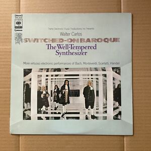 日本盤 WALTER CARLOS - THE WELL-TEMPERED SYNTHESIZER