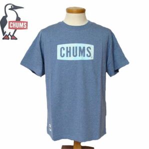 チャムス CHUMS レディースボートロゴ 和柄 Tシャツ M