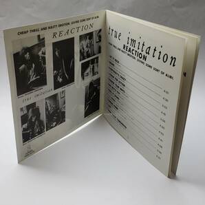REACTION／TRUE IMITATION／リアクション／国内旧規格盤CD／帯付／1987年発表／4thアルバム／廃盤の画像5