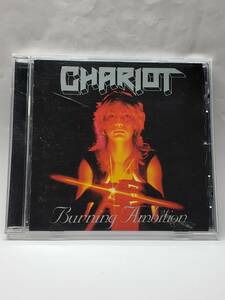 CHARIOT／BURNING AMBITION／チャリオット／輸入旧規格盤CD／1986年発表／2ndアルバム／廃盤／NWOBHM