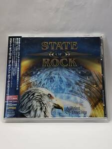STATE OF ROCK/A POINT OF DESTINY/ステイト・オブ・ロック/ア・ポイント・オブ・デスティニー/国内盤CD/帯付/2010年発表/1stアルバム/廃盤