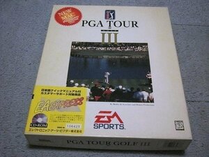 [定価\12,800円][EA SPORTS][Mac用] PGA TOUR GOLFⅢ (日本語マニュアル付き英語版)[箱説付き]