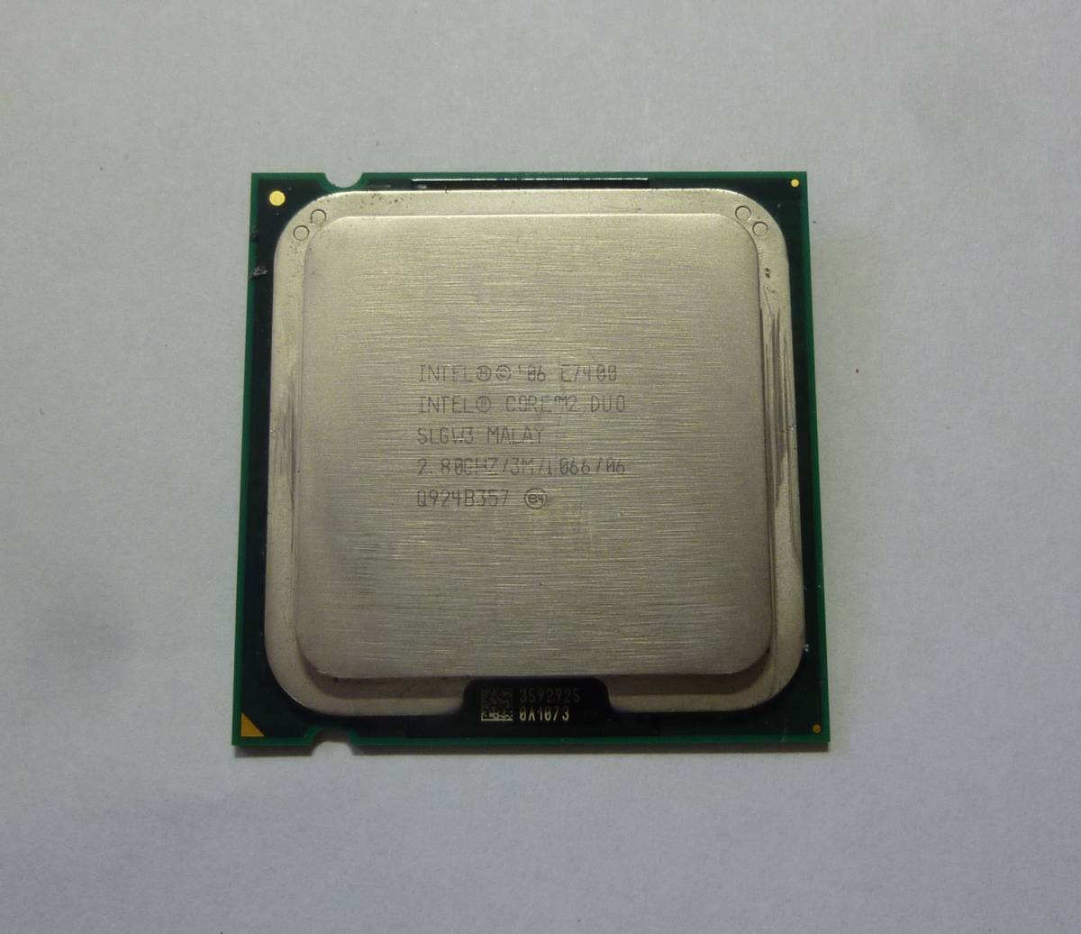 Yahoo!オークション -「core 2 duo e7400」の落札相場・落札価格