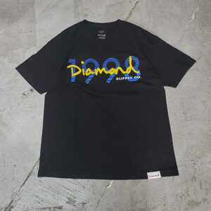 Diamond supply co ダイアモンド サプライ ロゴ Tシャツ 半袖Tシャツ ブラック サイズ L