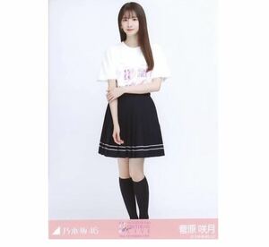 【F24】乃木坂46 公式グッズ 生写真 1枚　会場限定ランダム生写真 菅原咲月 11thBDライブ 5期Tシャツ ヒキ　バースデーライブ