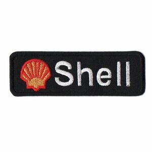 #シェル #shell#ワッペン■黒白黄#shl001＊3枚／セット