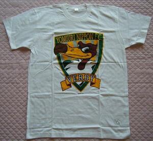 読売ヴェルディ　YOMIURI NIPPON F.C VERDY　プリントTシャツ　サイズ M　綿100%　1992 Y.N.F.C　非売品