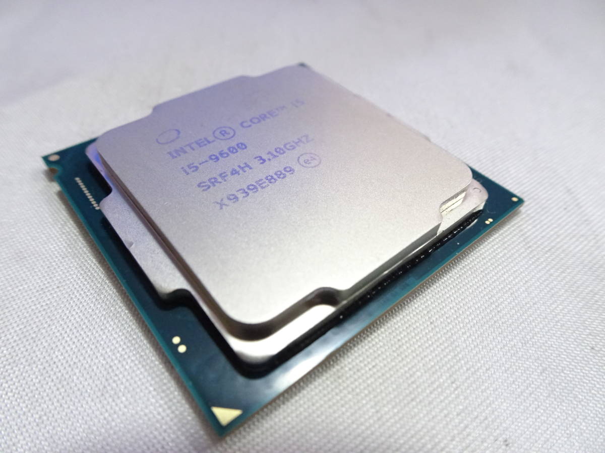 美品インテルCoffee Lake Intel Core i5 9600 プロセッサー3.10GHｚ