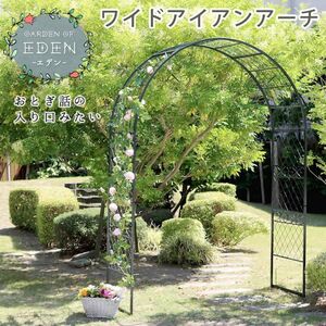  free shipping large iron arch dark green series garden arch (72)