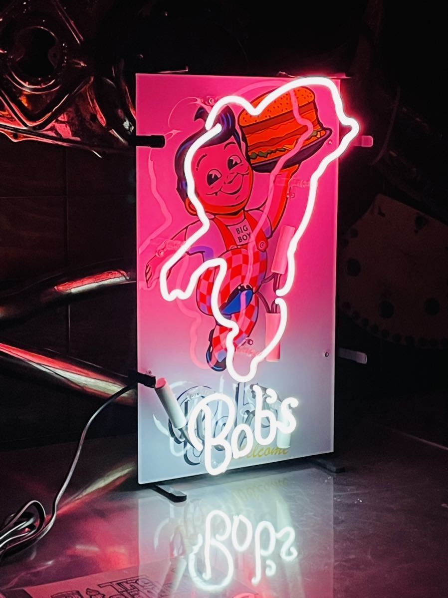 Big Boyビッグボーイ ネオン 看板 ハーレー ホットロッド アメカジ