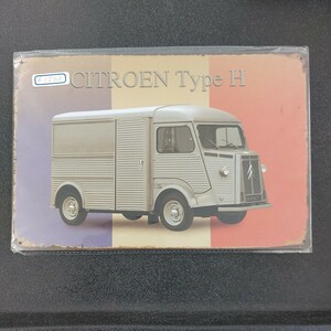 * Citroen type H bus used tin plate signboard *