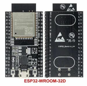 ESP32-WROOM-32D 開発ボード　Wi-Fi、Bluetooth、CH9102X　3Dプリンター リモート監視・制御 2Q1C/10