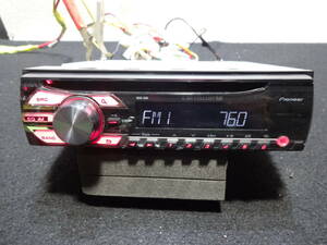 16AD7655　カロッツェリア 　DEH-380 1DIN CD AUX FM AM