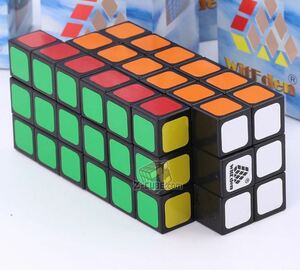 WITEBEN- magic. cube body, puzzle 3x3x6 336, piece, magnetism block 3x3x7, sticker, art .. education logic toy, porno game, volume 