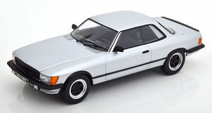 KK-масштаб 1/18 Mercedes-Benz 500 SLC 6.0 AMG C107 1985 Silver Mercedes Benz Minicar KKDC180891