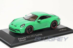 ミニチャンプス 1/43 ポルシェ 911 (992) GT3 ツーリング グリーン MINICHAMPS PORSCHE 911 限定480台 ミニカー