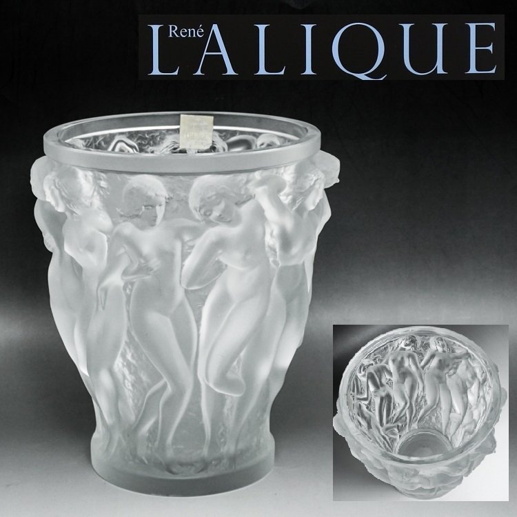 1円/きれいめ】ラリック LALIQUE ルネラリック Rene Lalique バッカス