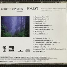 ジョージ・ウィンストン／フォレスト FOREST CD　George Winston_画像2