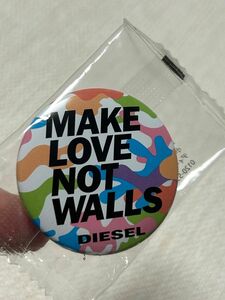 《未開封》DIESEL ディーゼル 缶バッジ