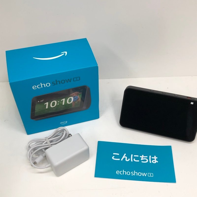 新品未開封】エコーショー5•バッテリーベース•スマートリモコン 3点
