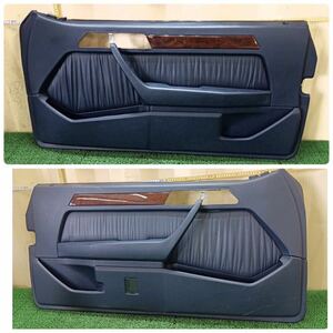 美品！ベンツW124C124CEクーペ純正ドア内張 左右セット インテリア内張り革内装レザーMercedes Benz door interior panel coupeカブリオレ