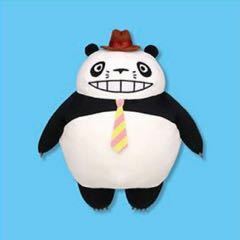 パンダコパンダ　パパンダBIGぬいぐるみ おつとめ