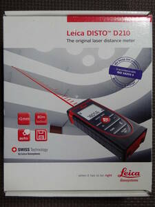 Leica ライカ DISTO D210 レーザー距離計 / 大工道具 電動工具 距離測定器 測定器 カメラ メジャー タジマ マキタ ハイコーキ ボッシュ