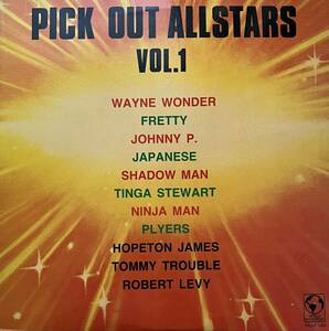 [ LP / レコード ] Various / Pick Out Allstars Vol. 1 ( Reggae / Dancehall ) Pickout レゲエ ダンスホール