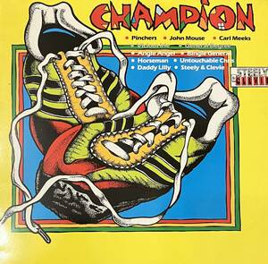 [ LP / レコード ] Various / Champion ( Reggae / Dancehall ) Steely & Clevie Records レゲエ ダンスホール