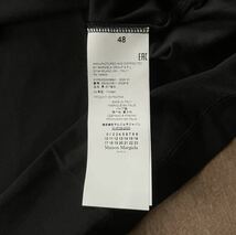 黒48新品46%off メゾンマルジェラ オーバーサイズ Motherboard Tシャツ 半袖 カットソー 20SS 48 M Maison Margiela 10 メンズ ブラック_画像7
