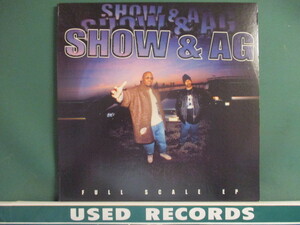 Show & AG ： Full Scale EP 12'' (( Drop It Heavy / Q & A / Raw As Ever / Show&AG / 落札5点で送料当方負担