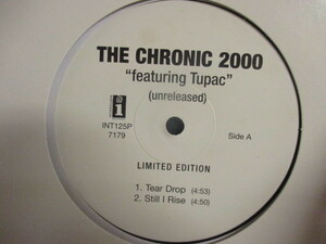 The Outlawz ： The Chronic 2000 F. Tupac 12'' (( 2Pac 2 Pac / 落札5点で送料当方負担