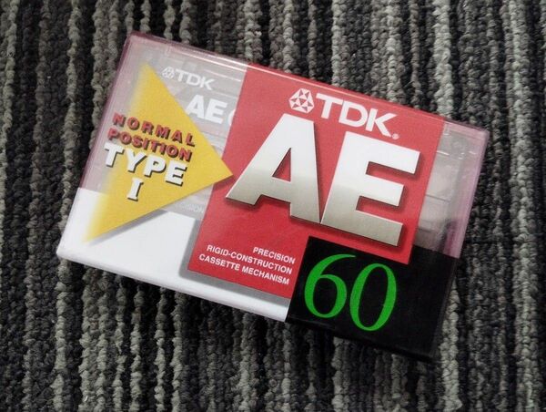 カセットテープ　TDK　AE60　ノーマル　7個