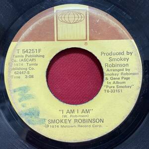 ◆USorg7”s!◆SMOKEY ROBINSON◆I AM I AM◆