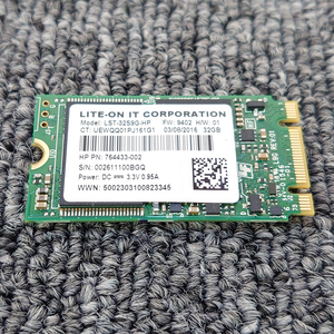 △ 送料無料 LITE-ON SSD 32GB M.2 42mmサイズ LST-32S9G-HP 動作確認済み中古 ▽
