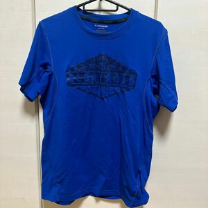 converse コンバース 半袖 Tシャツ M 青 ネイビー スポーツ トレーニング バスケ ウェア