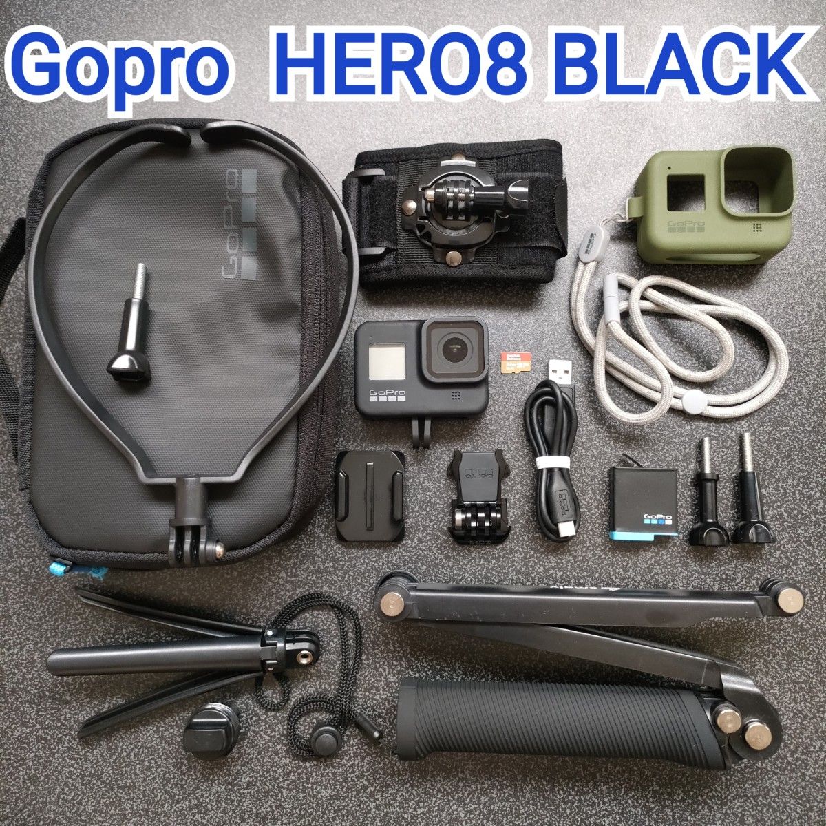 美品お得セット】GoPro HERO8 BLACK SD付|PayPayフリマ