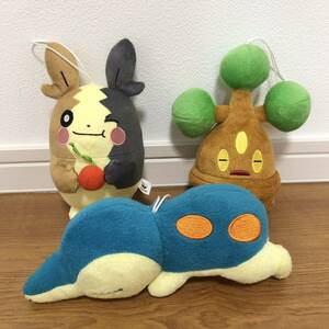 ポケットモンスター★ポケモン　ぬいぐるみ3種セット！　ヒノアラシ　ウソハチ　モルペコ　アミューズメント限定