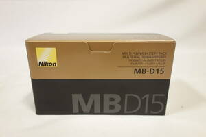 ☆未使用品☆ Nikon ニコン マルチパワーバッテリーパック MB-D15 純正