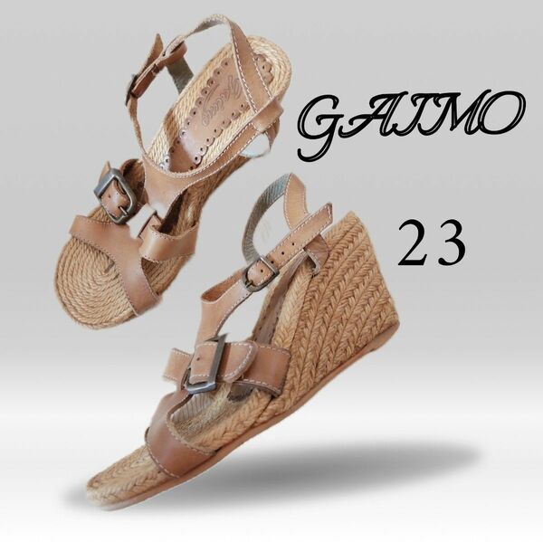 GAIMO ウェッジソール サンダル size（22.5-23ｃｍくらい