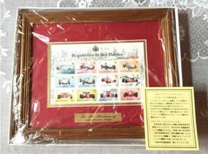 ★★★フェラーリ 50周年記念シート サンマリノ 切手★★★