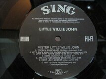 LP” DMK盤 LITTLE WILLIE JOHN // Mister Little Willie John -Sing (records)_画像3