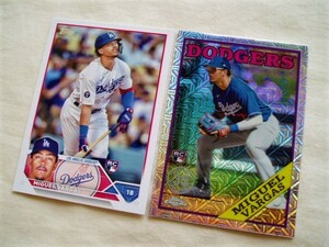 インサート RC☆ミゲル・バルガス【Miguel Vargas】◆2023 Topps ロサンゼルスドジャース ルーキーカード ROOKIE ET